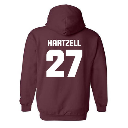 Colgate - NCAA Men's Lacrosse : Johnny Hartzell - Hooded Sweatshirt-1