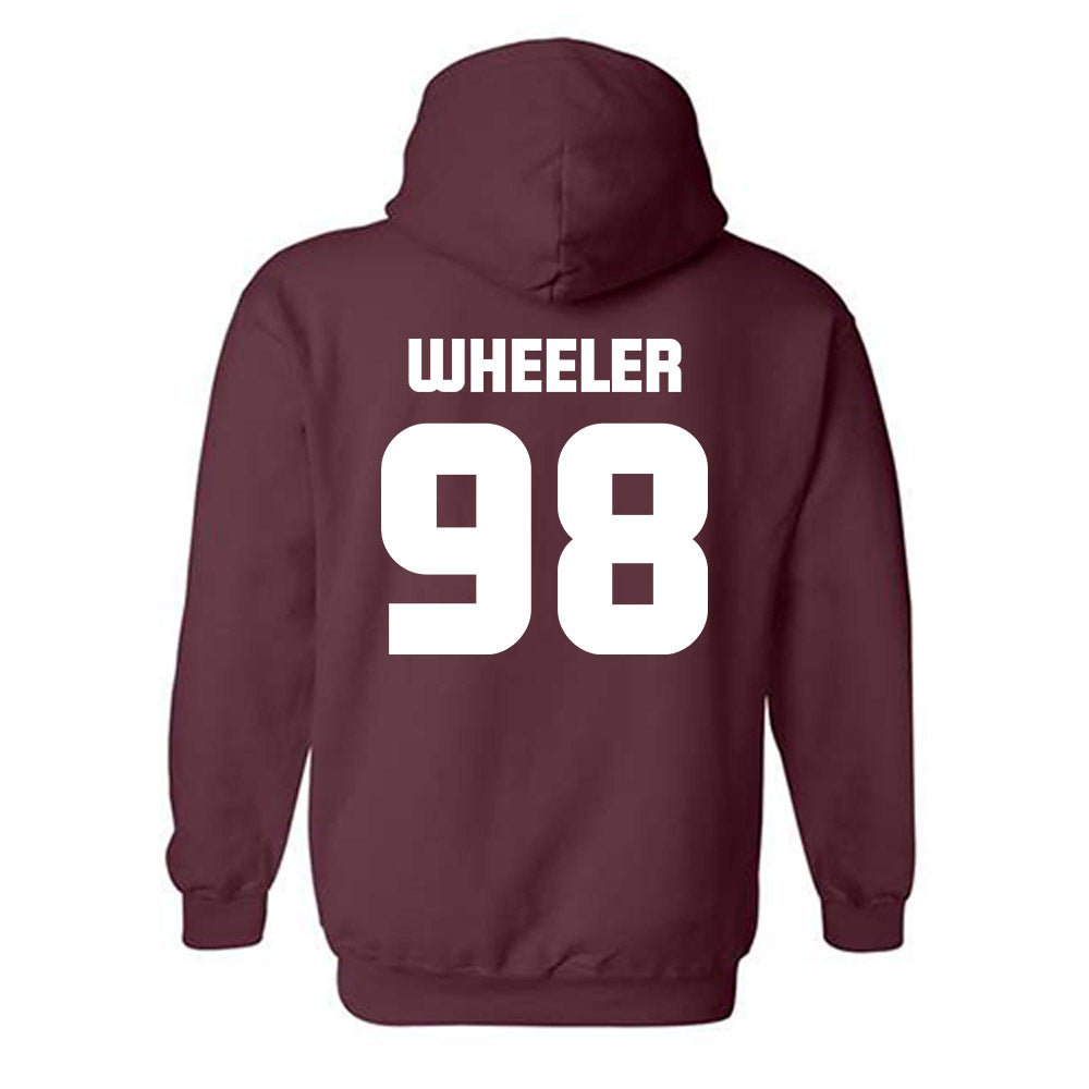Colgate - NCAA Football : Bryce Wheeler - Hooded Sweatshirt-1