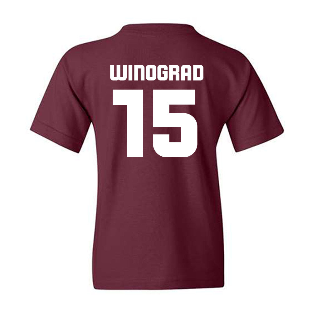 Colgate - NCAA Men's Soccer : Liam Winograd - Youth T-Shirt-1