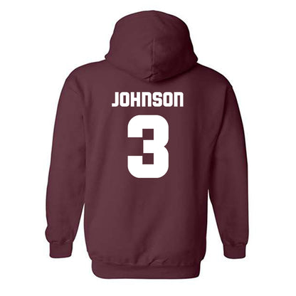 Colgate - NCAA Football : Taytum Johnson - Hooded Sweatshirt-1