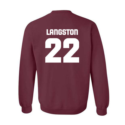 Colgate - NCAA Football : Kenny Langston - Crewneck Sweatshirt-1