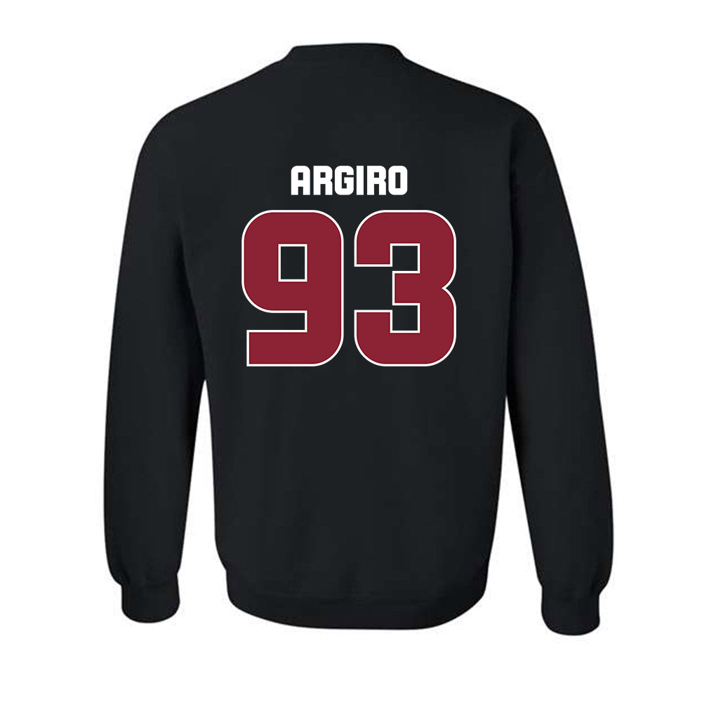 Colgate - NCAA Football : Grant Argiro - Classic Shersey Crewneck Sweatshirt-1