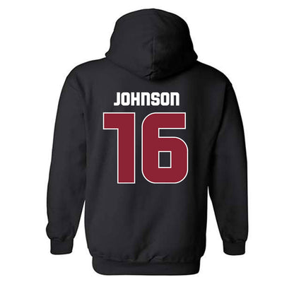 Colgate - NCAA Football : Jaydon Johnson - Classic Shersey Hooded Sweatshirt-1