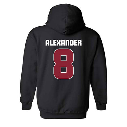 Colgate - NCAA Football : Kaleb Alexander - Classic Shersey Hooded Sweatshirt-1