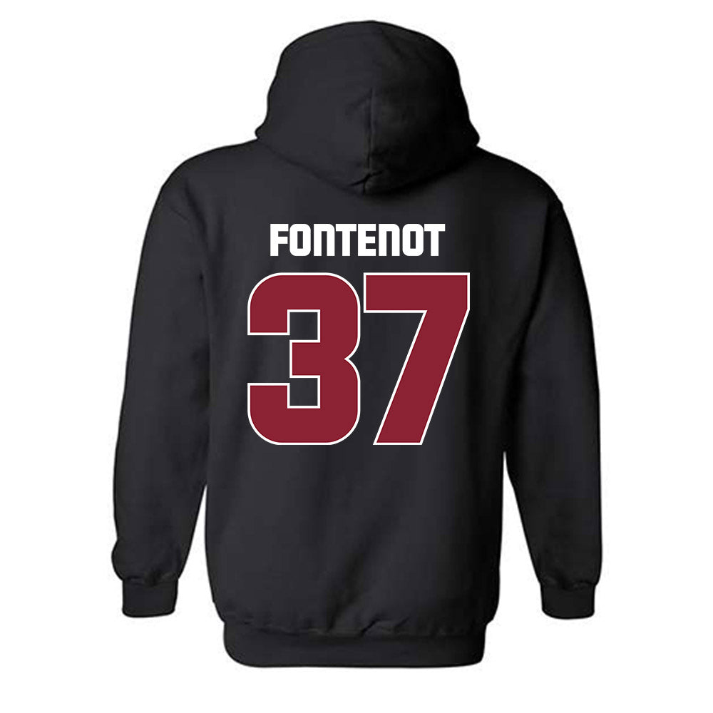 Colgate - NCAA Football : Tyler Fontenot - Classic Shersey Hooded Sweatshirt-1
