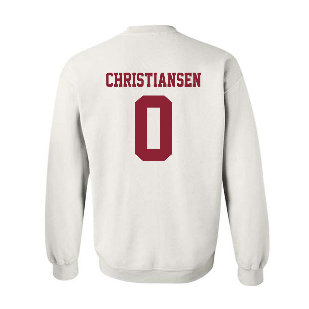 Colgate - NCAA Men's Soccer : Mason Christiansen - Classic Shersey Crewneck Sweatshirt-1
