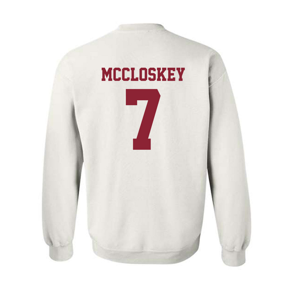 Colgate - NCAA Women's Soccer : Ava McCloskey - Classic Shersey Crewneck Sweatshirt-1