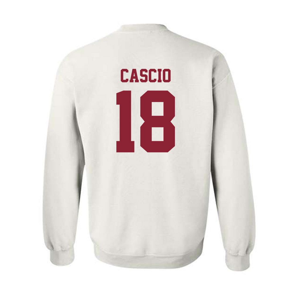 Colgate - NCAA Softball : Mia Cascio - Classic Shersey Crewneck Sweatshirt-1