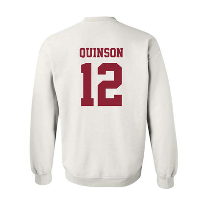  Colgate - NCAA Men's Lacrosse : Casey Quinson - Classic Shersey Crewneck Sweatshirt-1