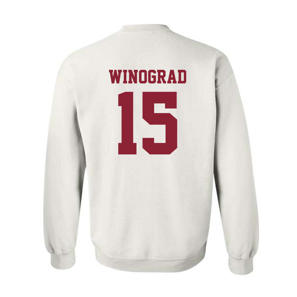 Colgate - NCAA Men's Soccer : Liam Winograd - Classic Shersey Crewneck Sweatshirt-1