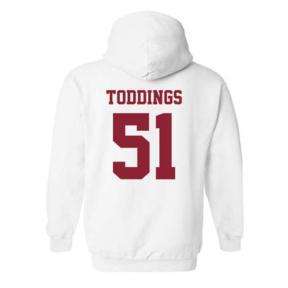 Colgate - NCAA Football : Cole Toddings - Classic Shersey Hooded Sweatshirt-1