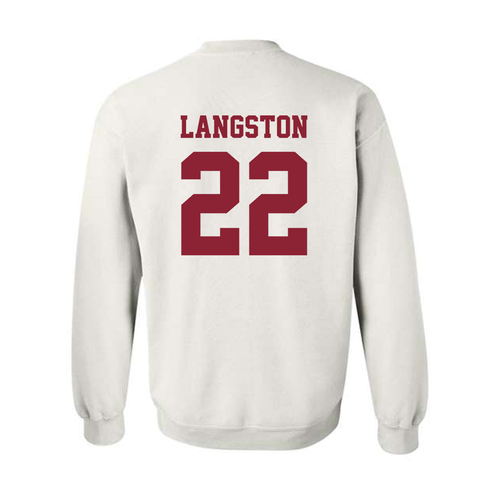 Colgate - NCAA Football : Kenny Langston - Classic Shersey Crewneck Sweatshirt-1