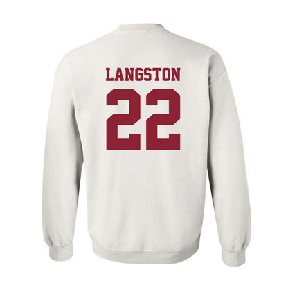 Colgate - NCAA Football : Kenny Langston - Classic Shersey Crewneck Sweatshirt-1