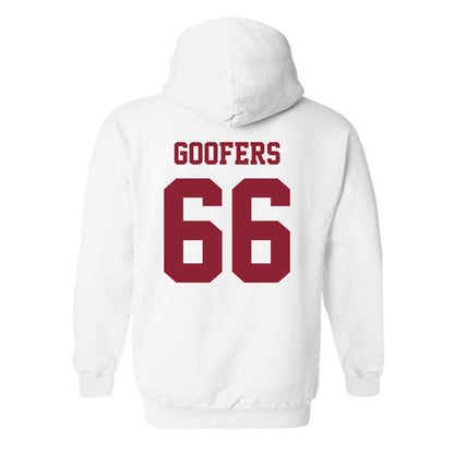 Colgate - NCAA Women's Ice Hockey : Chloe Goofers - Classic Shersey Hooded Sweatshirt-1