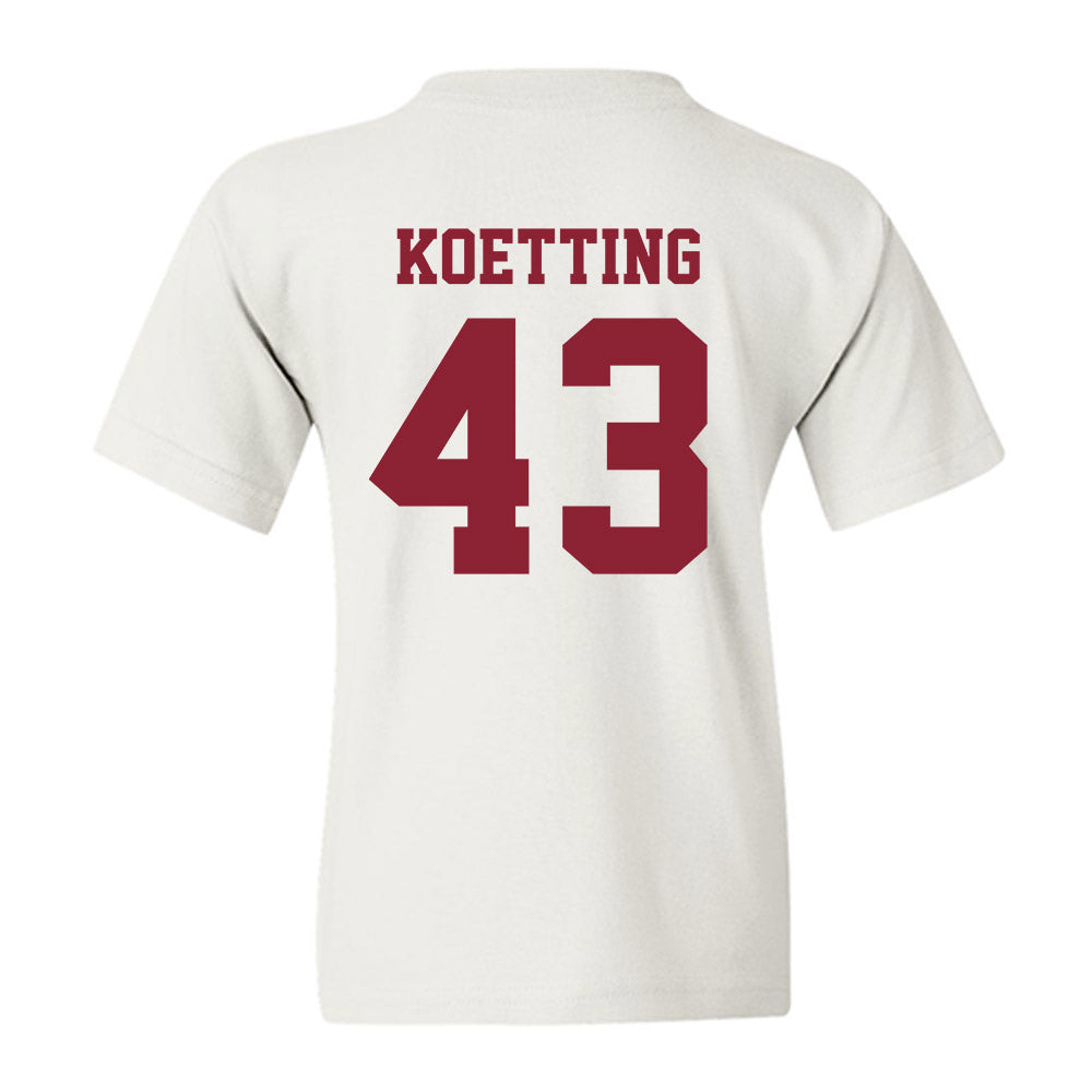 Colgate - NCAA Football : Jeb Koetting - Classic Shersey Youth T-Shirt-1