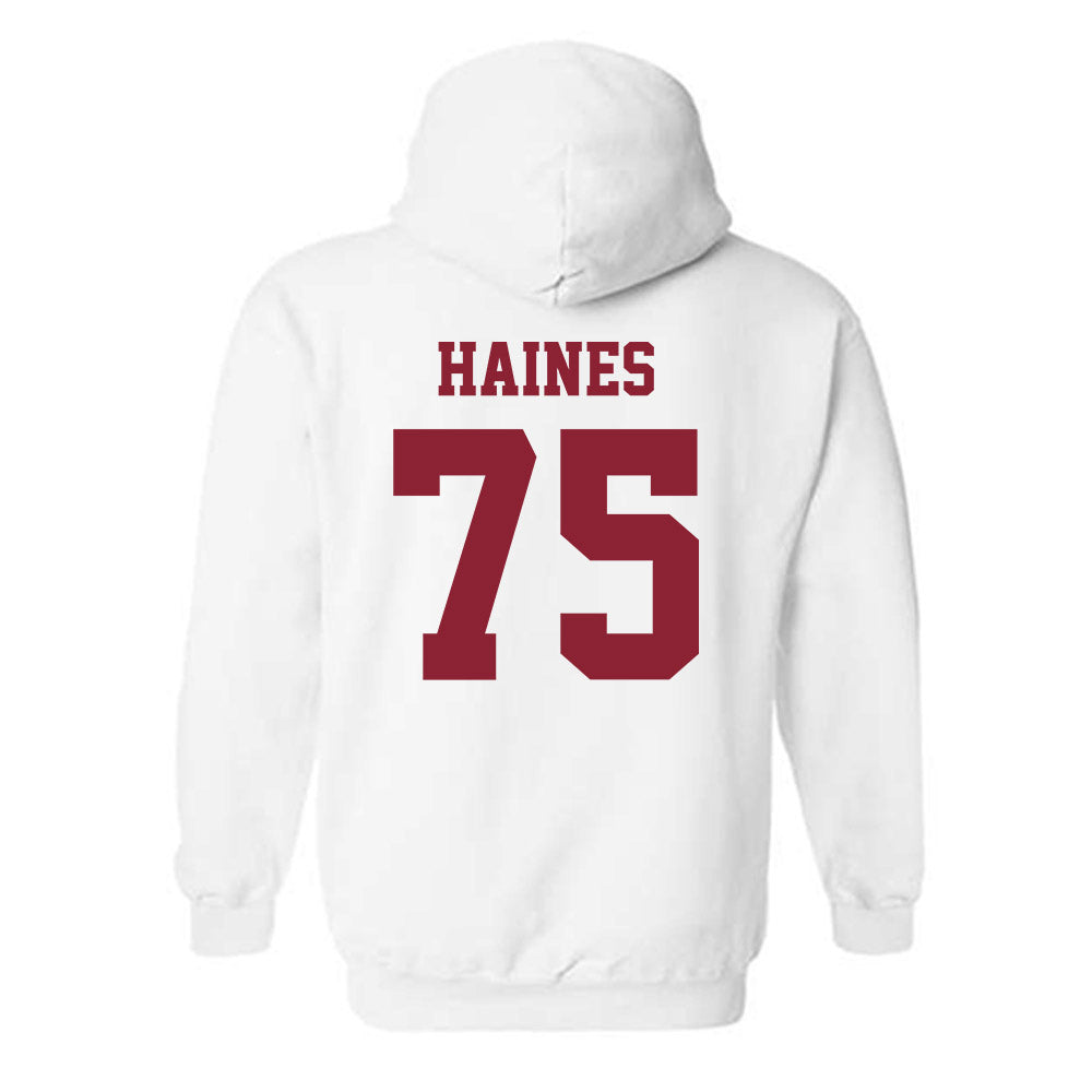 Colgate - NCAA Football : Gabriel Haines - Classic Shersey Hooded Sweatshirt-1