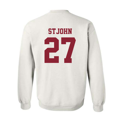 Colgate - NCAA Men's Soccer : Alex StJohn - Classic Shersey Crewneck Sweatshirt-1