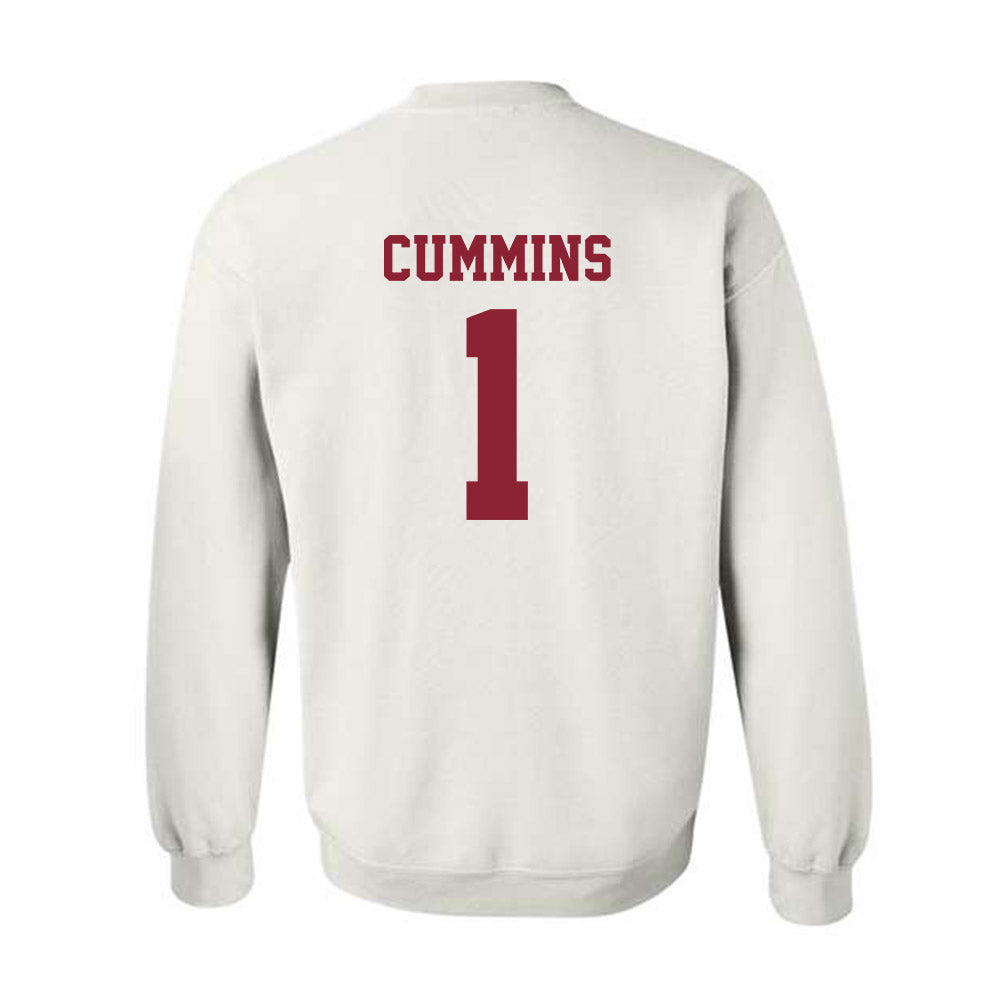  - NCAA Men's Basketball : Brady Cummins - Classic Shersey Crewneck Sweatshirt-1