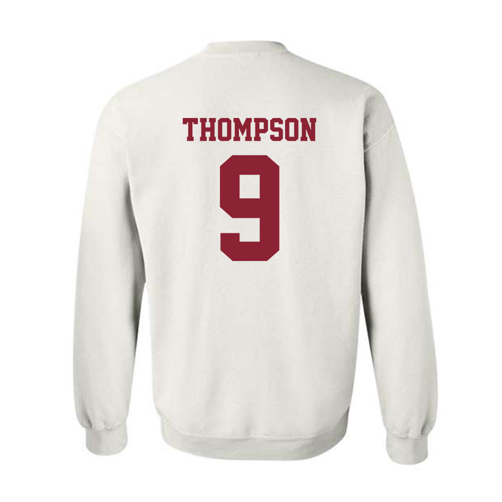 Colgate - NCAA Women's Soccer : Chloe Thompson - Classic Shersey Crewneck Sweatshirt-1