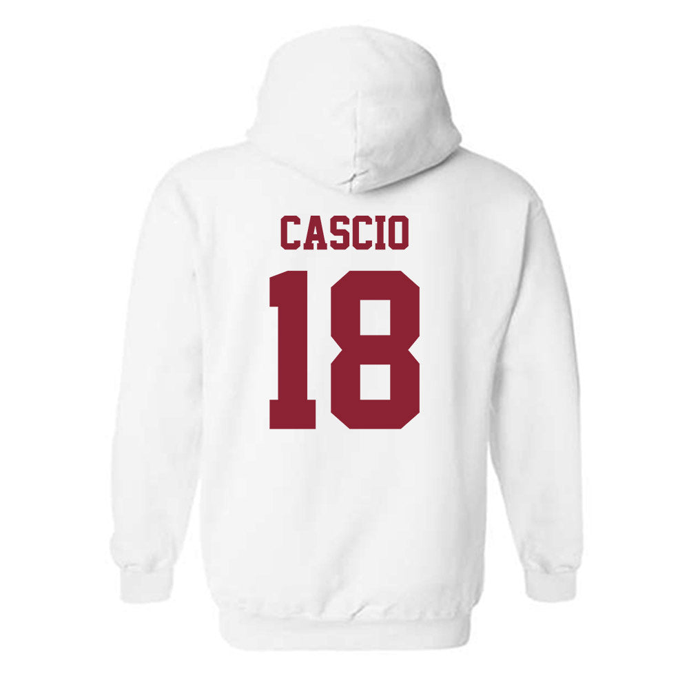 Colgate - NCAA Softball : Mia Cascio - Classic Shersey Hooded Sweatshirt-1