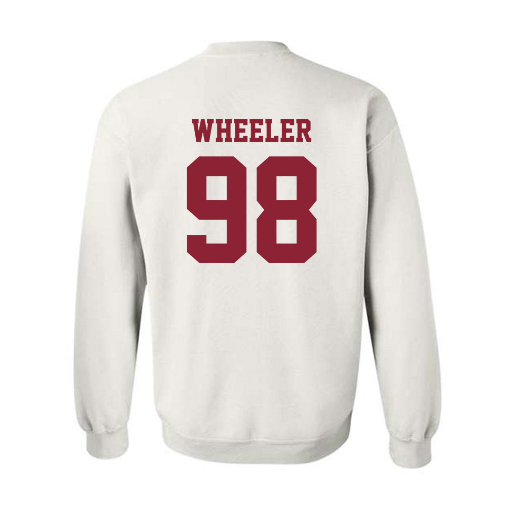 Colgate - NCAA Football : Bryce Wheeler - Classic Shersey Crewneck Sweatshirt-1