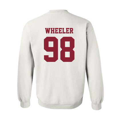Colgate - NCAA Football : Bryce Wheeler - Classic Shersey Crewneck Sweatshirt-1