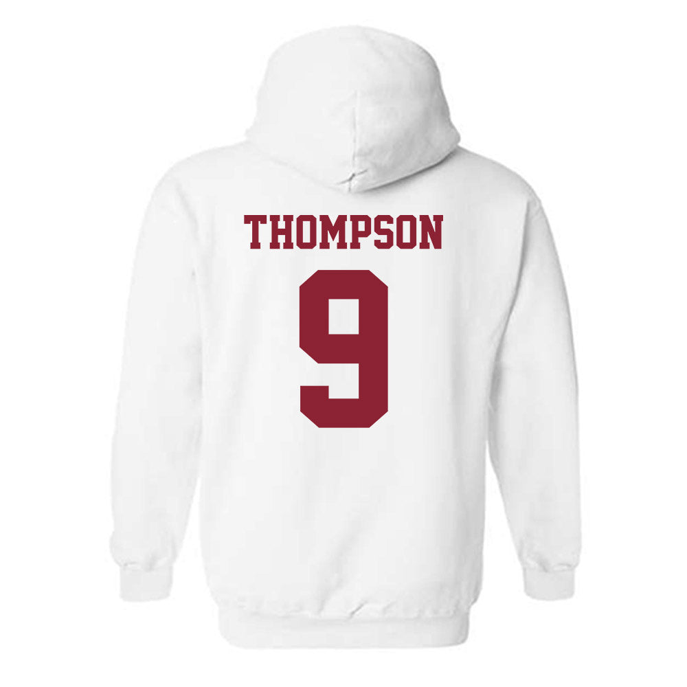 Colgate - NCAA Women's Soccer : Chloe Thompson - Classic Shersey Hooded Sweatshirt-1
