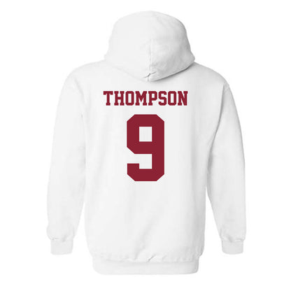 Colgate - NCAA Women's Soccer : Chloe Thompson - Classic Shersey Hooded Sweatshirt-1