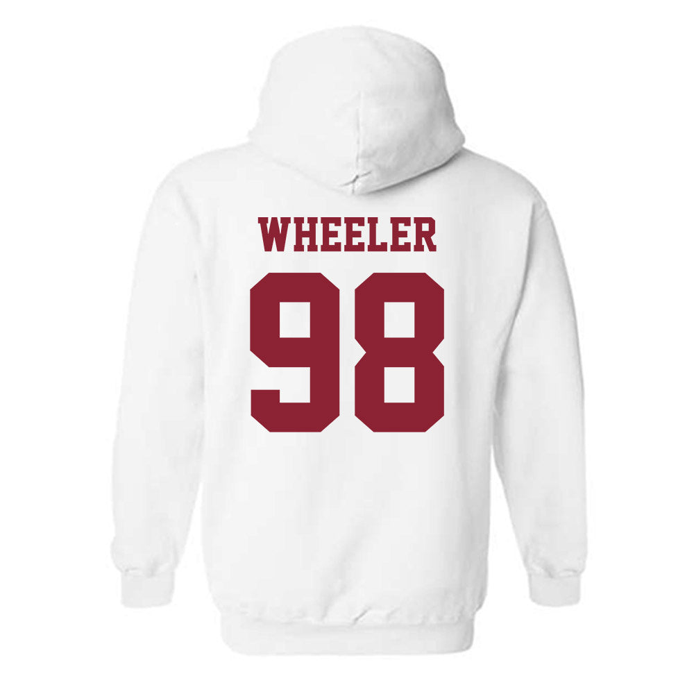 Colgate - NCAA Football : Bryce Wheeler - Classic Shersey Hooded Sweatshirt-1