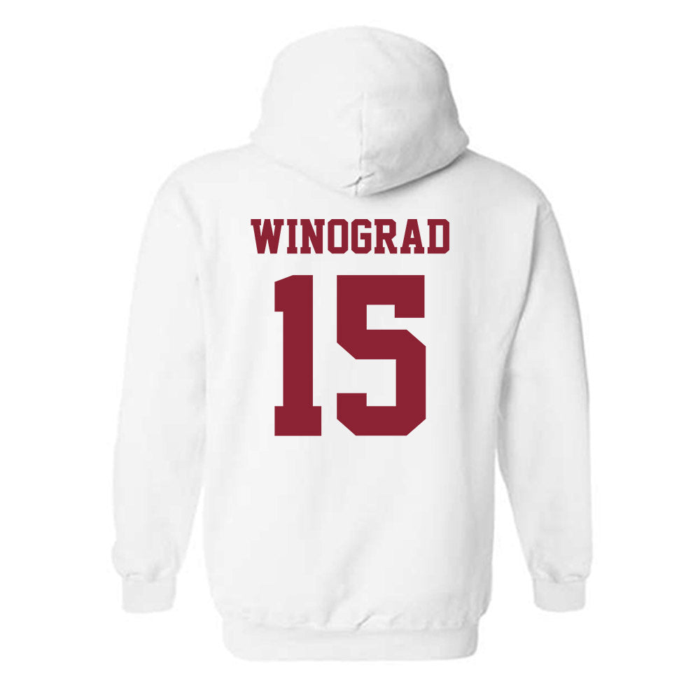 Colgate - NCAA Men's Soccer : Liam Winograd - Classic Shersey Hooded Sweatshirt-1