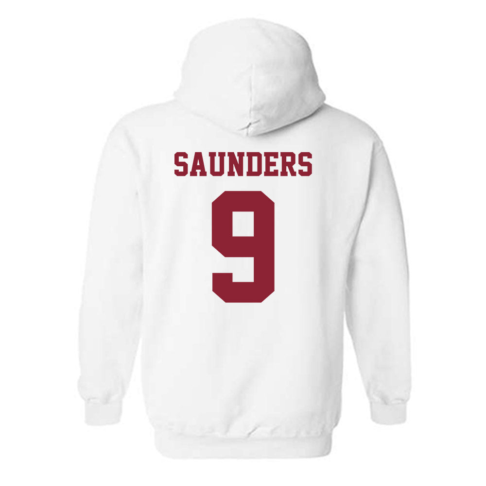 Colgate - NCAA Football : Treyvhon Saunders - Classic Shersey Hooded Sweatshirt-1
