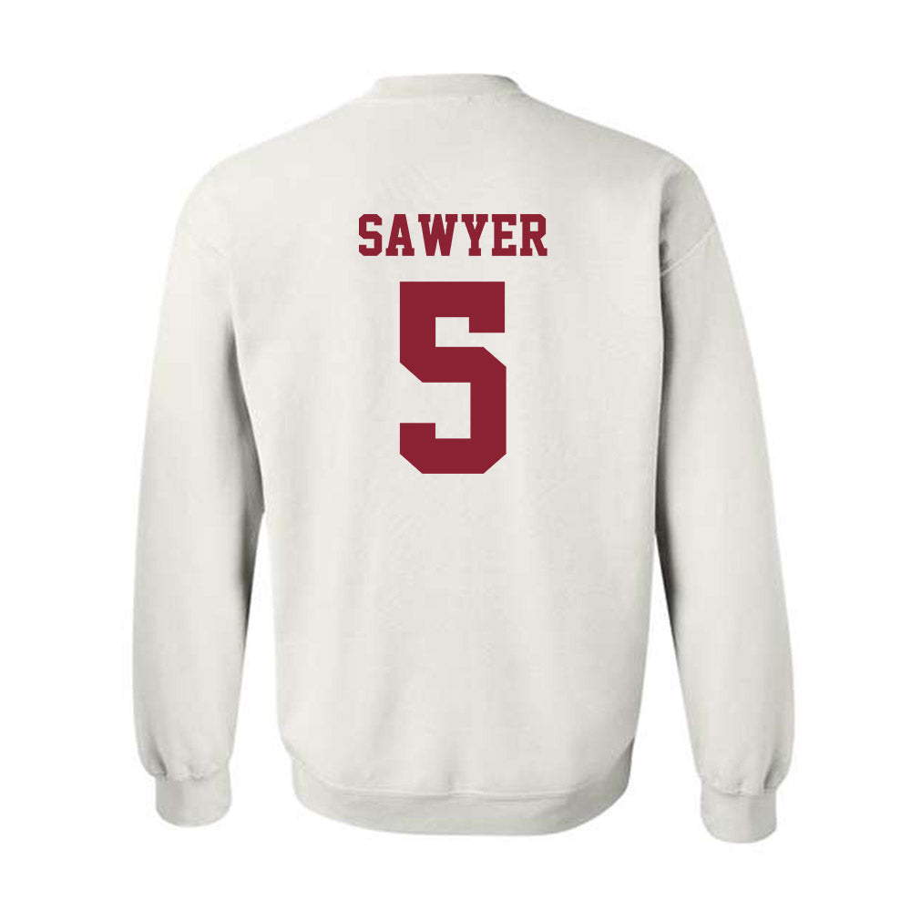 Colgate - NCAA Football : Jariyah Sawyer - Classic Shersey Crewneck Sweatshirt-1
