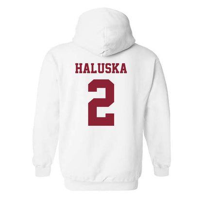 Colgate - NCAA Softball : Lily Haluska - Classic Shersey Hooded Sweatshirt-1