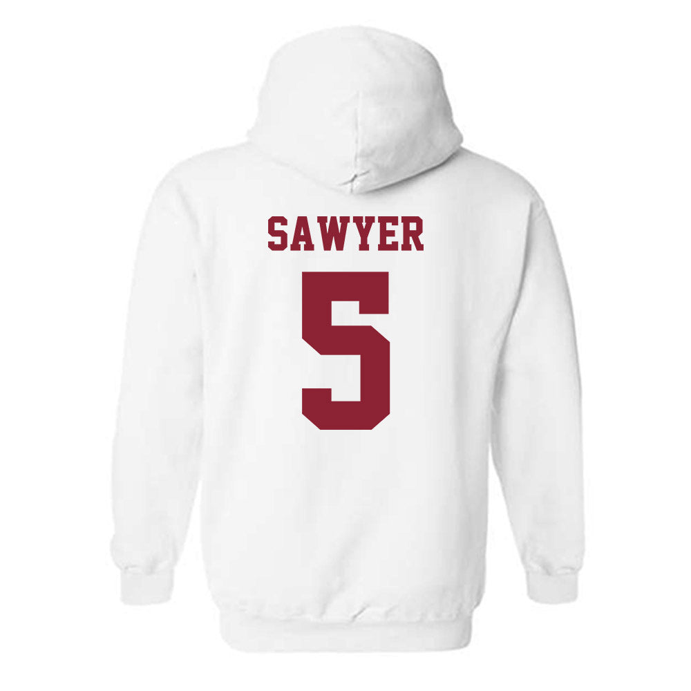 Colgate - NCAA Football : Jariyah Sawyer - Classic Shersey Hooded Sweatshirt-1