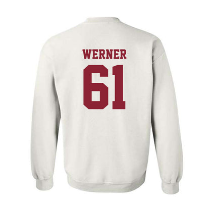 Colgate - NCAA Football : Dominic Werner - Classic Shersey Crewneck Sweatshirt-1