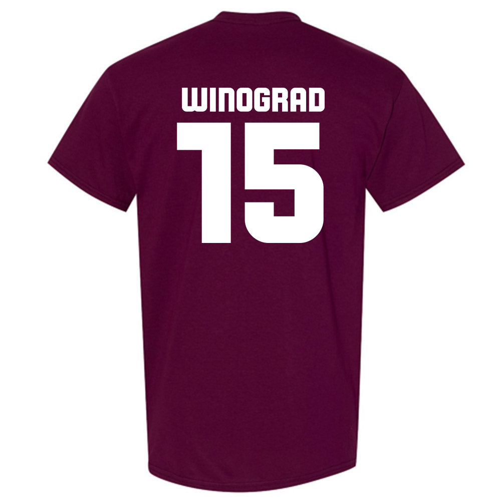 Colgate - NCAA Men's Soccer : Liam Winograd - Classic Shersey T-Shirt-1