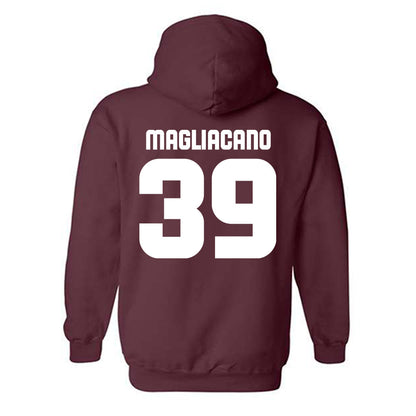 Colgate - NCAA Football : Christian Magliacano - Classic Shersey Hooded Sweatshirt-1