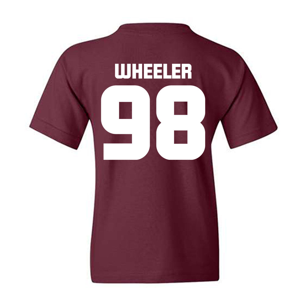 Colgate - NCAA Football : Bryce Wheeler - Classic Shersey Youth T-Shirt-1