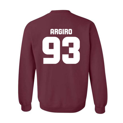 Colgate - NCAA Football : Grant Argiro - Classic Shersey Crewneck Sweatshirt-1