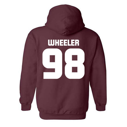 Colgate - NCAA Football : Bryce Wheeler - Classic Shersey Hooded Sweatshirt-1