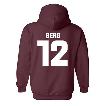 Colgate - NCAA Softball : Sydney Berg - Classic Shersey Hooded Sweatshirt-1