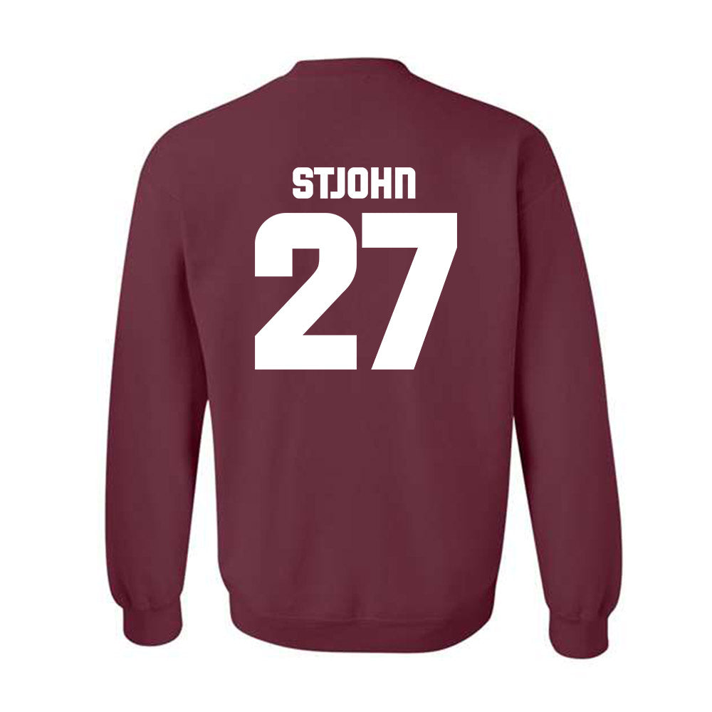 Colgate - NCAA Men's Soccer : Alex StJohn - Classic Shersey Crewneck Sweatshirt-1