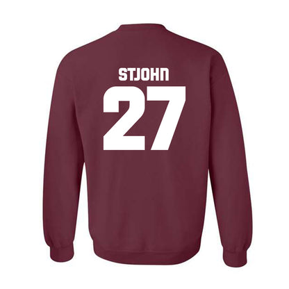 Colgate - NCAA Men's Soccer : Alex StJohn - Classic Shersey Crewneck Sweatshirt-1