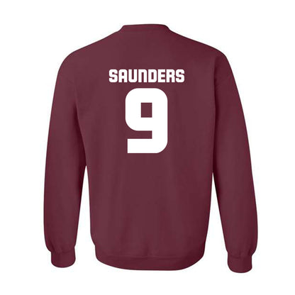 Colgate - NCAA Football : Treyvhon Saunders - Classic Shersey Crewneck Sweatshirt-1