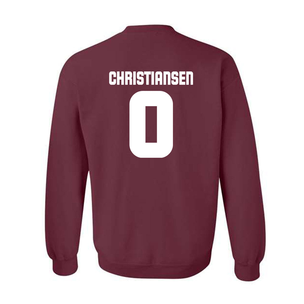 Colgate - NCAA Men's Soccer : Mason Christiansen - Classic Shersey Crewneck Sweatshirt-1
