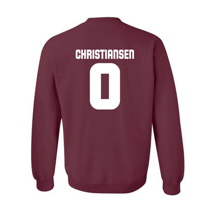 Colgate - NCAA Men's Soccer : Mason Christiansen - Classic Shersey Crewneck Sweatshirt-1