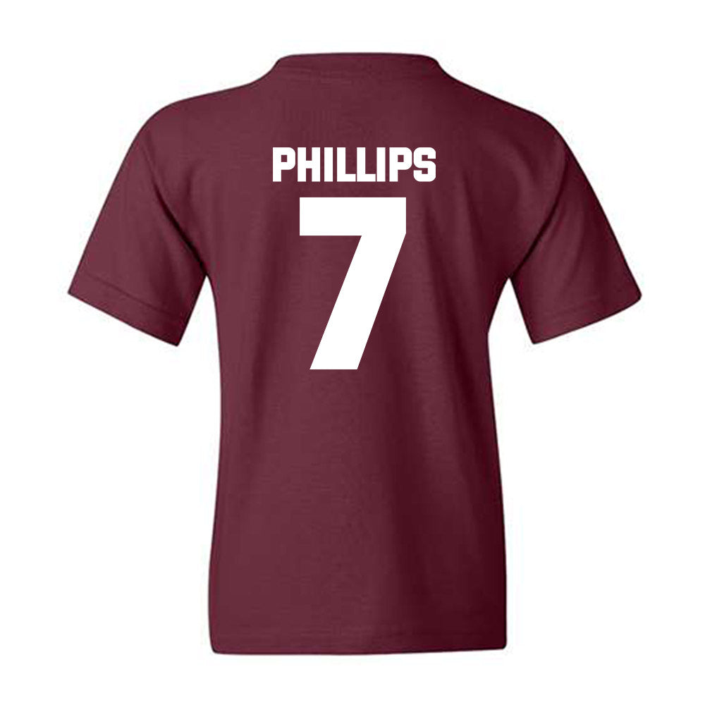 Colgate - NCAA Football : Kameron Phillips - Classic Shersey Youth T-Shirt-1