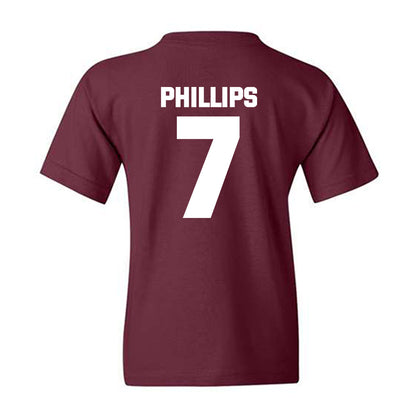 Colgate - NCAA Football : Kameron Phillips - Classic Shersey Youth T-Shirt-1