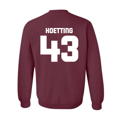 Colgate - NCAA Football : Jeb Koetting - Classic Shersey Crewneck Sweatshirt-1
