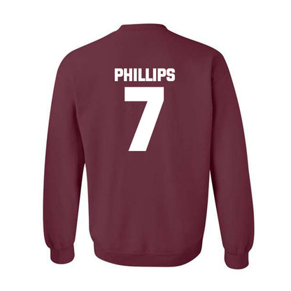Colgate - NCAA Football : Kameron Phillips - Classic Shersey Crewneck Sweatshirt-1